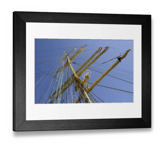 Framed Print : Sailing-Esp-Tallship-Kruzensthern