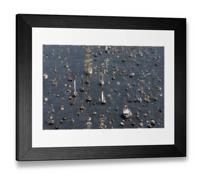 Framed Print : Netherlands-Sail 2005