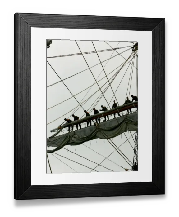 Framed Print : Spain-Tall-Ships-Race Framed Print : Spain-Tall-Ships-Race