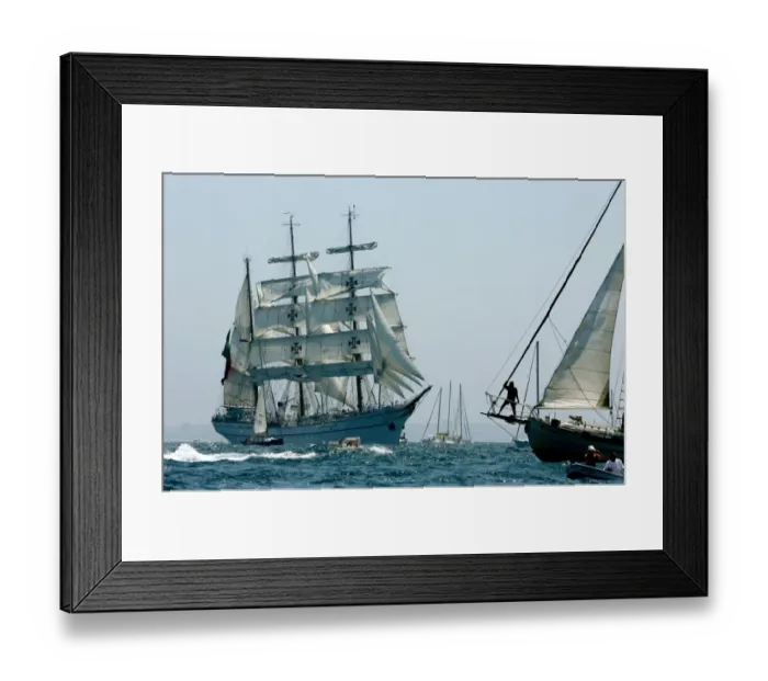 Framed Print : Spain-Tall-Ships-Race