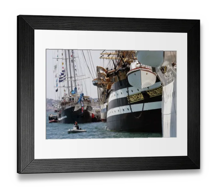 Framed Print : Sailing-Fra-Tall-Ship-Race Framed Print : Sailing-Fra-Tall-Ship-Race