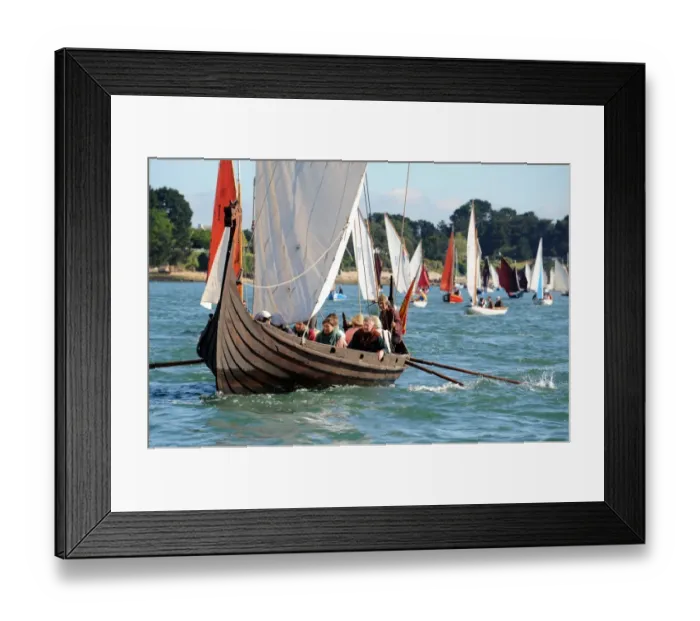 Framed Print : Sailing-France-Tradition-Gulf-Week