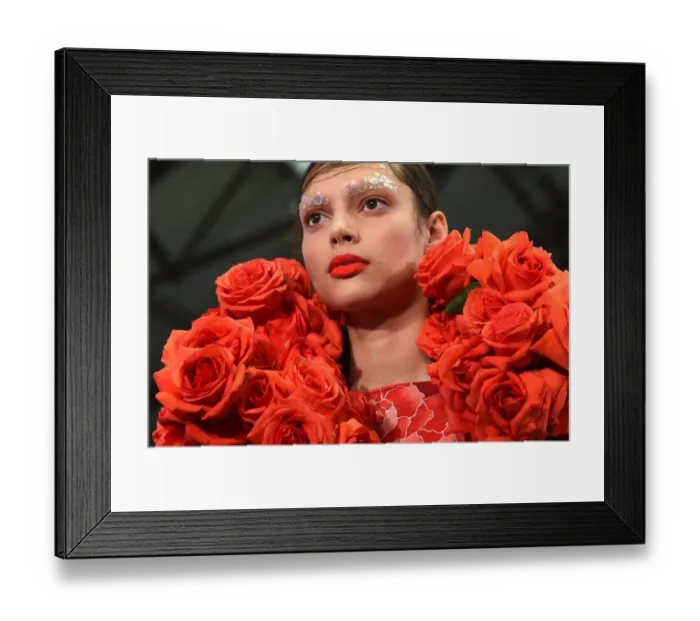 Framed Print : Fashion-Australia-Akira