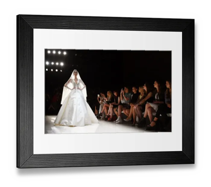 Framed Print : Fashion-Australia-Steven Khalil Framed Print : Fashion-Australia-Steven Khalil