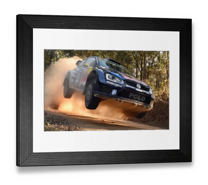 Framed Print : Australia World Rally Championship 2015