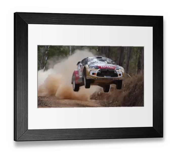 Framed Print : Auto-Rally-Wrc-Aus