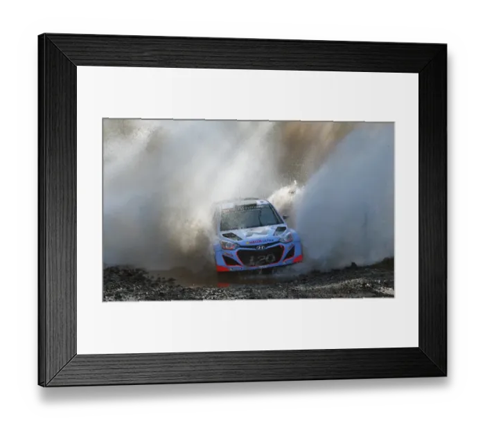 Framed Print : Auto-Rally-Wrc-Aus Framed Print : Auto-Rally-Wrc-Aus
