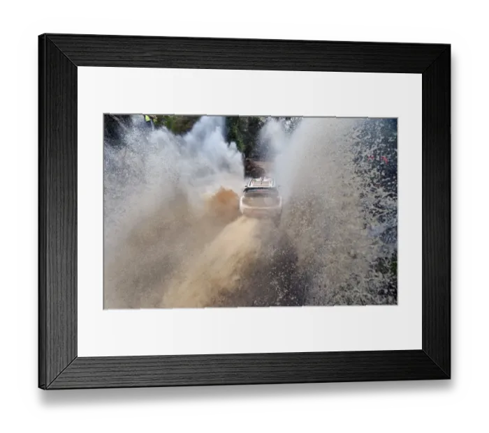 Framed Print : Auto-Rally-Wrc-Aus