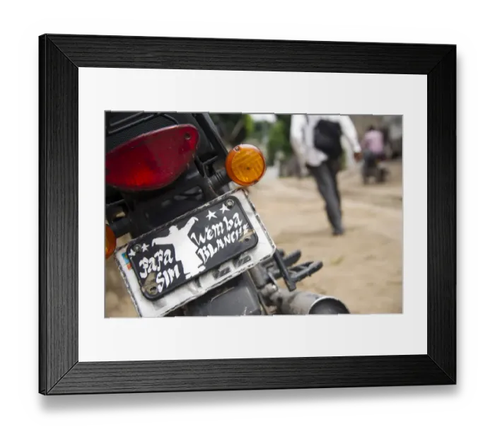 Framed Print : Drcongo-Icoast-Wemba