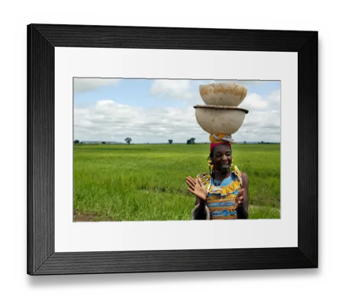 Framed Print : Afrique-Burkina-Taiwan-Agriculture-Riziere Framed Print : Afrique-Burkina-Taiwan-Agriculture-Riziere