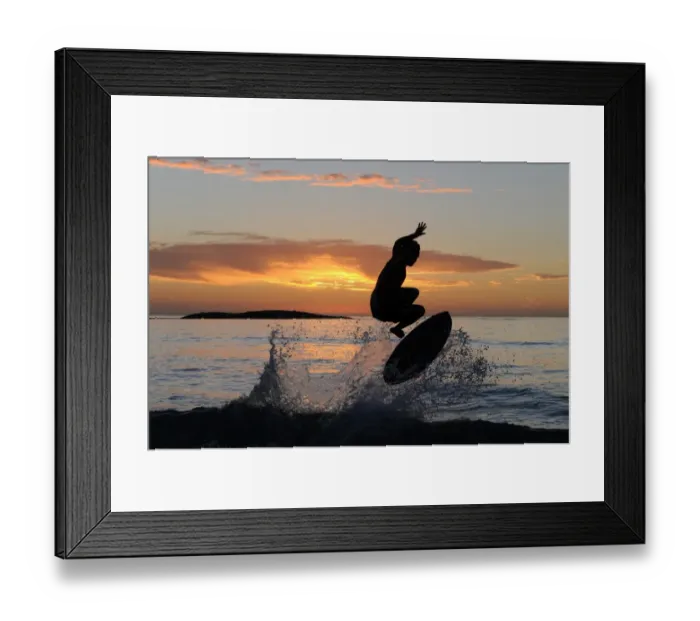 Framed Print : Safrica-Sunset-Water-Feature Framed Print : Safrica-Sunset-Water-Feature