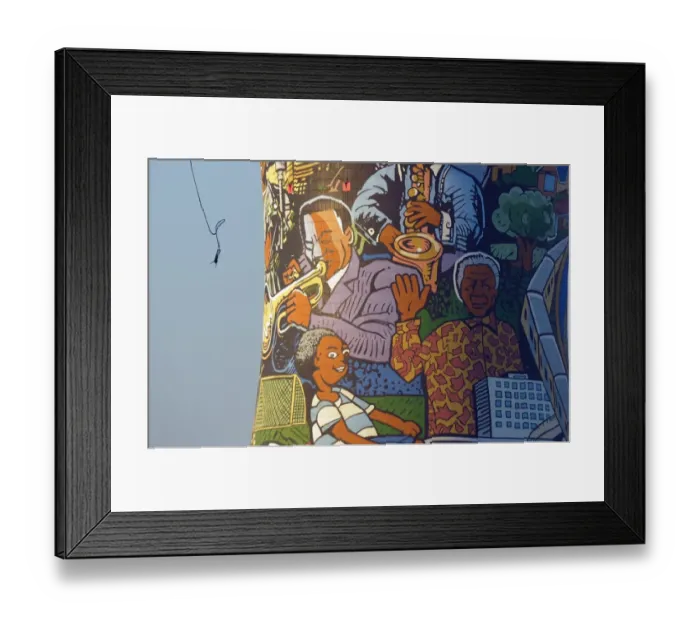 Framed Print : Safrica-Mandela-Health Framed Print : Safrica-Mandela-Health