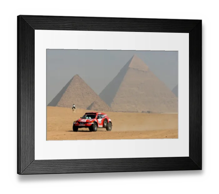 Framed Print : Auto-Rally-Egy