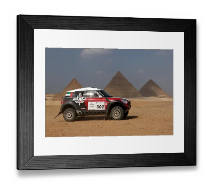 Framed Print : Moto-Rally-Egy