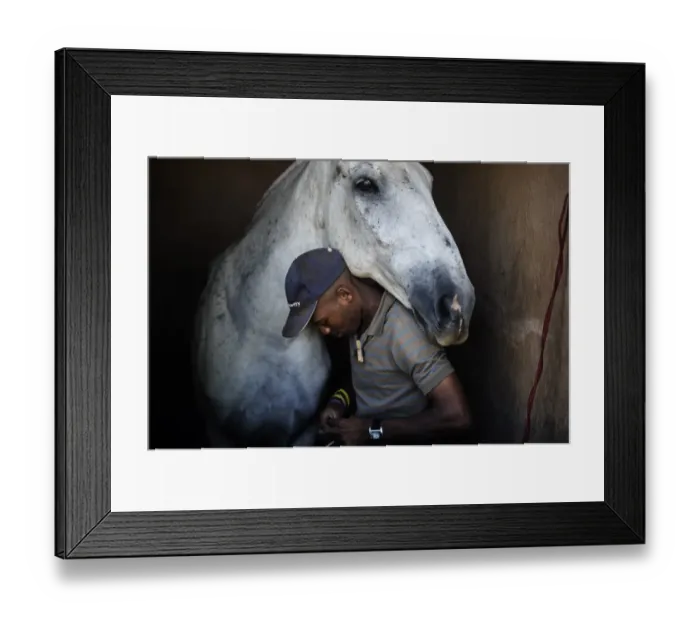 Framed Print : Safrica-Democracy-Township