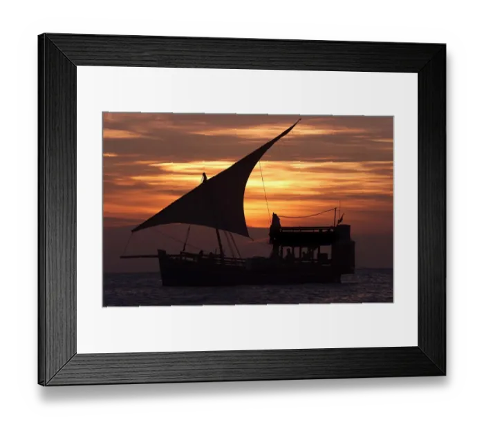 Framed Print : Zanzibar-Tourist