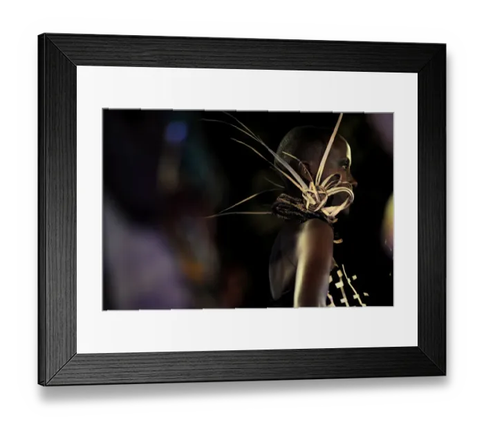 Framed Print : Kenya-Fashion