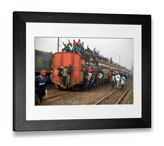 Framed Print : kenya-train-transport Framed Print : kenya-train-transport