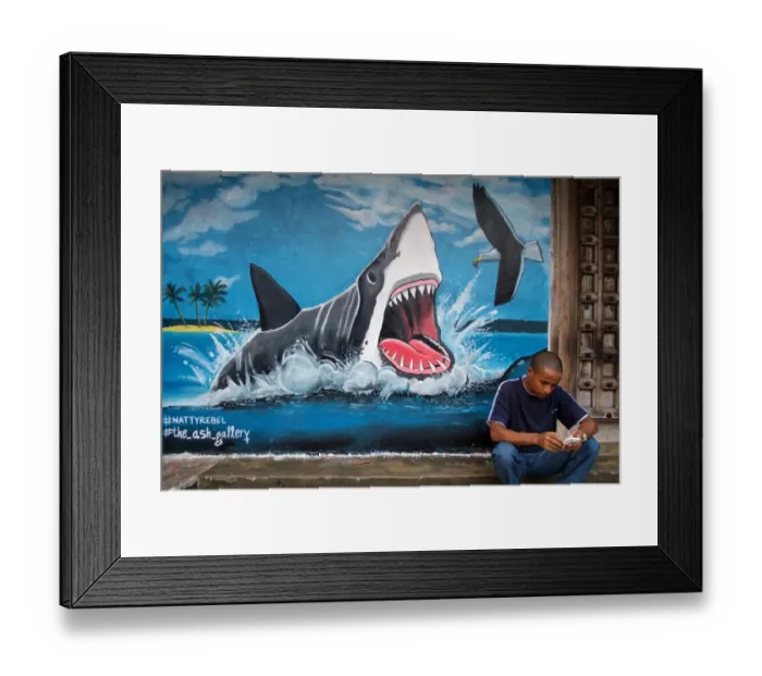 Framed Print : Jaws Corner, Stone Town, Zanzibar