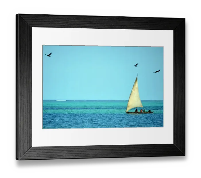 Framed Print : Tanzania-Zanzibar-Theme-Tourism