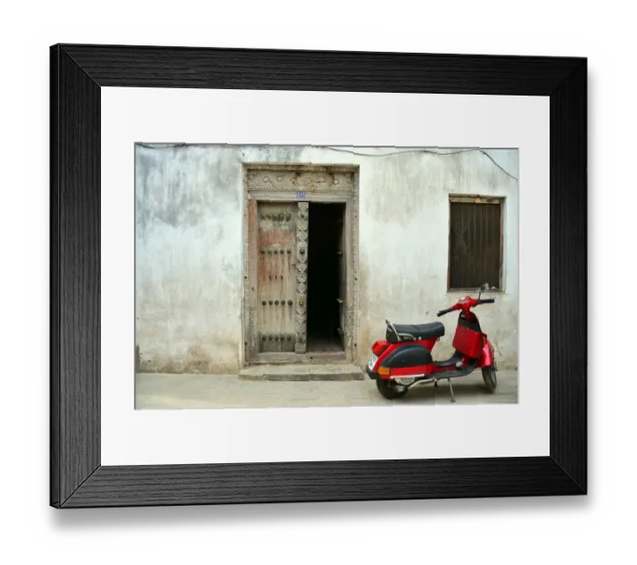 Framed Print : Stone Town Zanzibar Framed Print : Stone Town Zanzibar