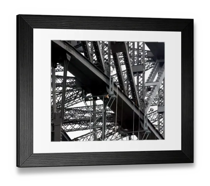Framed Print : Australia-Bridge-Spiderman