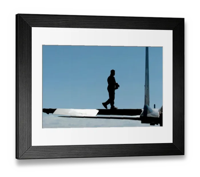 Framed Print : Mel-Airshow-Usaf F-15
