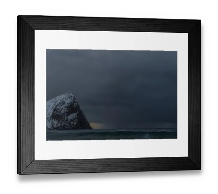 Framed Print : Norway-Extrem-Surfing-Arctic Framed Print : Norway-Extrem-Surfing-Arctic