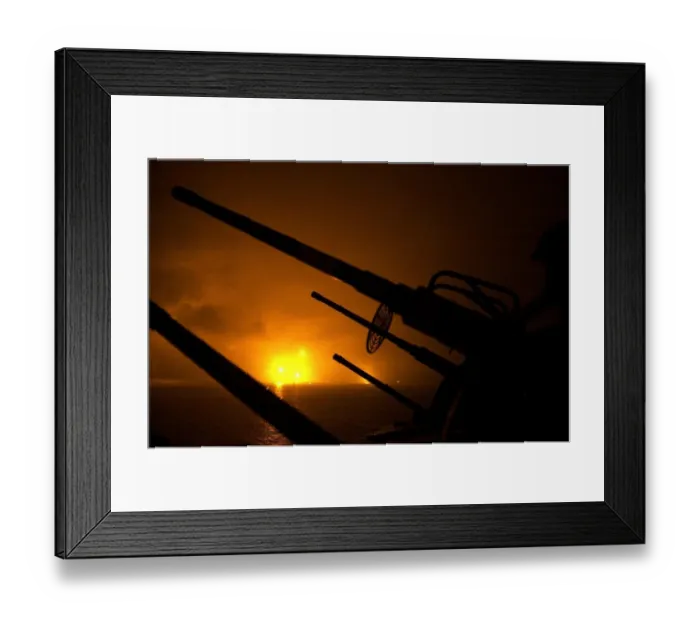 Framed Print : Taiwan-Exercise-Guns