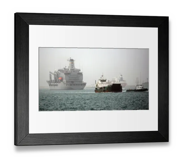 Framed Print : UAE-NATO. The US warship Joshua Humphreys is seen docked at Jabil Ali along Framed Print : UAE-NATO. The US warship Joshua Humphreys is seen docked at Jabil Ali along