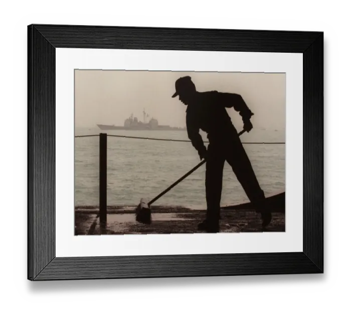 Framed Print : Hkg-Us Navy