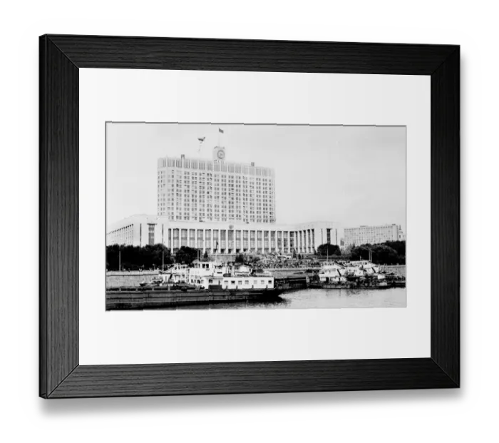 Framed Print : Ussr-Russia-History-Coup-1991