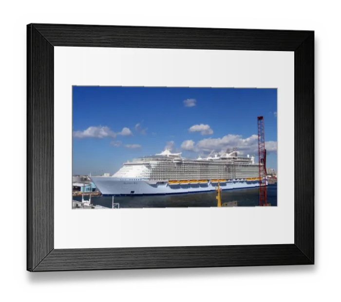 Framed Print : Us-Travel-Allure-Ship Framed Print : Us-Travel-Allure-Ship