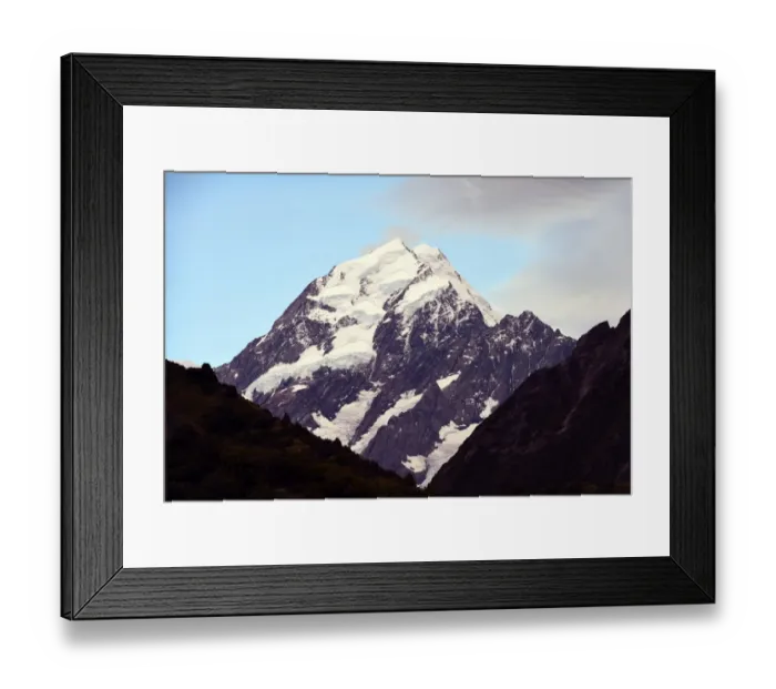 Framed Print : Nzealand-Mt Cook