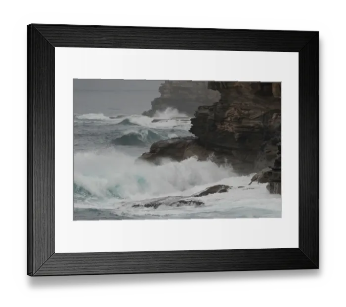 Framed Print : Australia-Weather-Surf