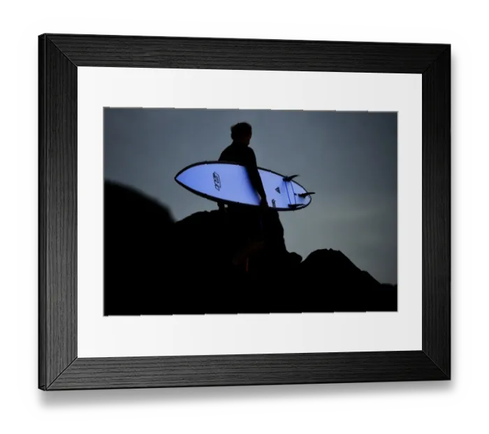 Framed Print : Australia - Surfing