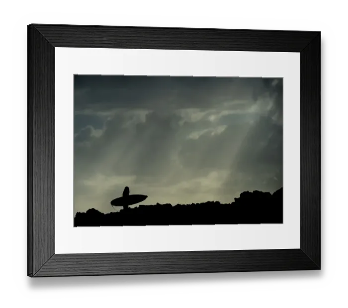 Framed Print : Australia -Surfing