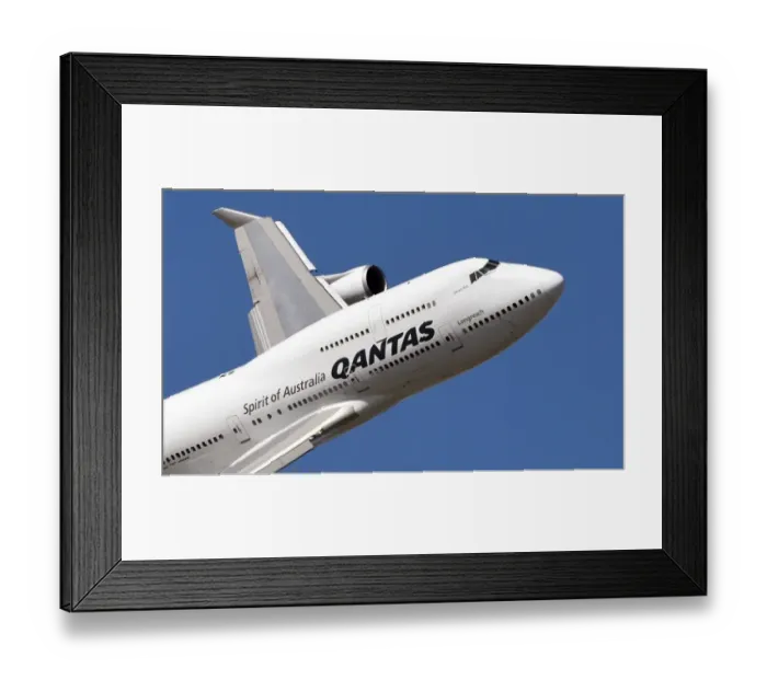 Framed Print : Australia-Aviation-Qantas