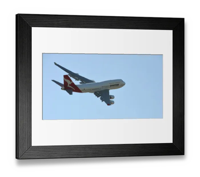 Framed Print : Australia-Aviation-Qantas