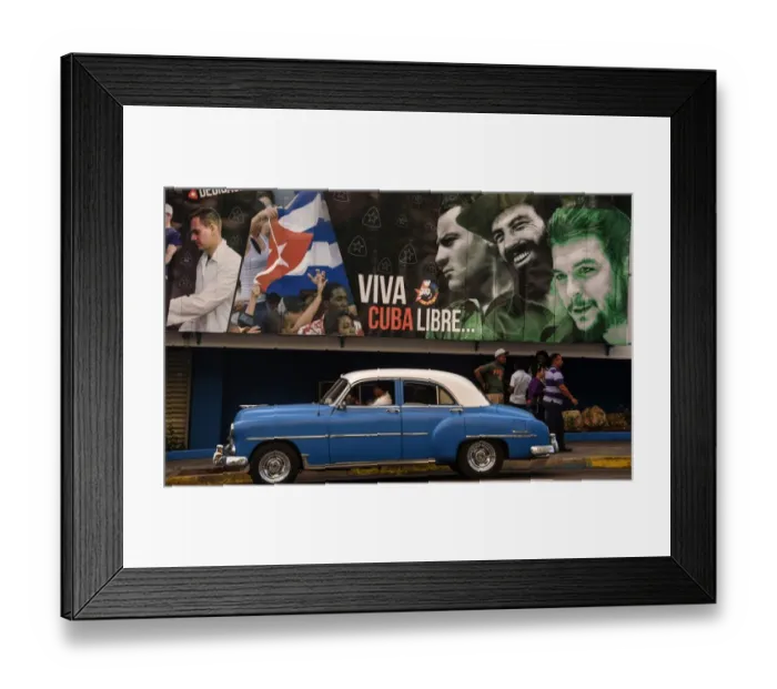 Framed Print : Cuba-Us-Feature-Car Framed Print : Cuba-Us-Feature-Car