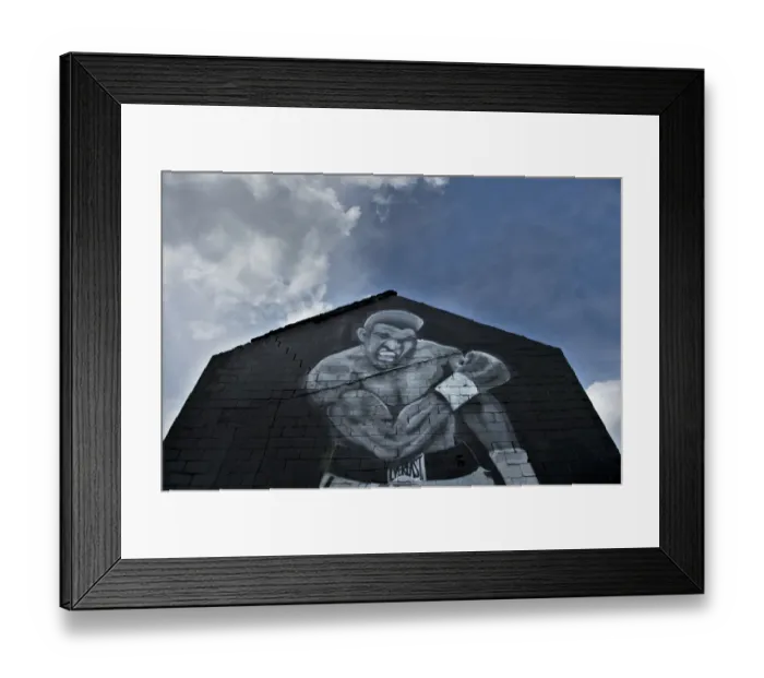 Framed Print : Box-Usa-Ali Framed Print : Box-Usa-Ali