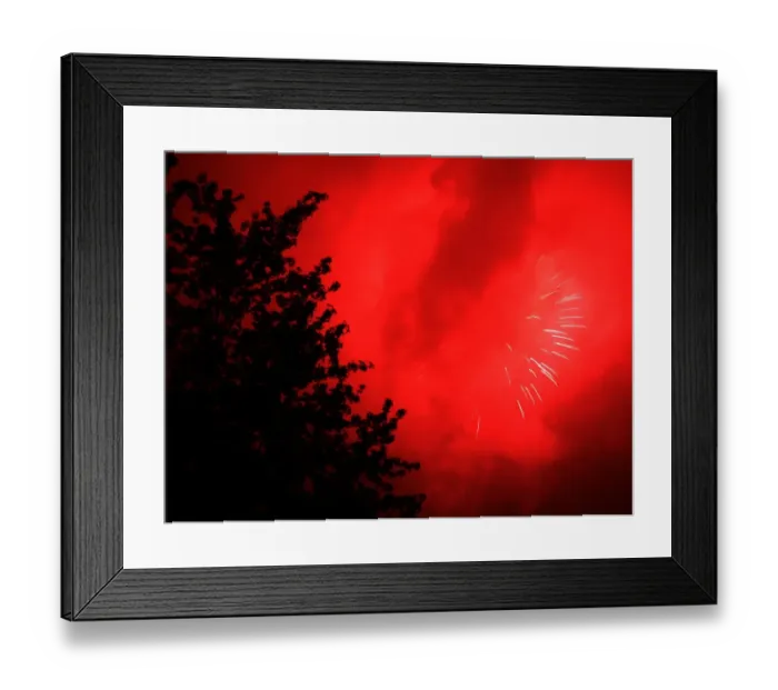 Framed Print : US - Fourth of July - Fireworks