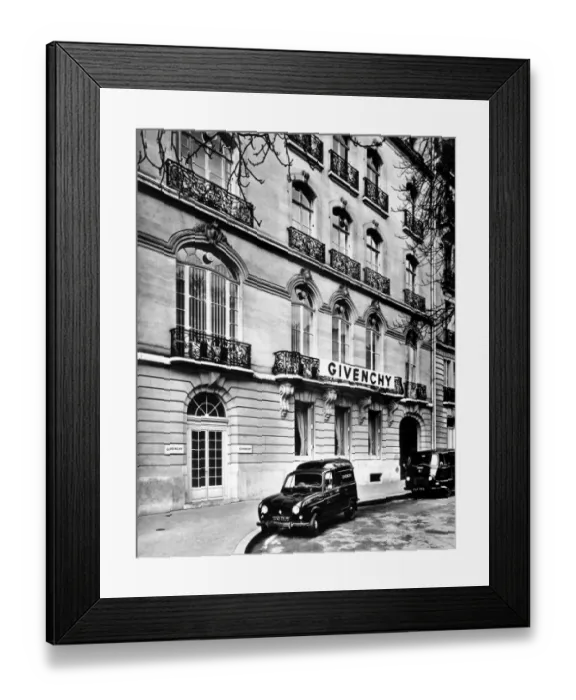 Framed Print : France-Givenchy-Fashion