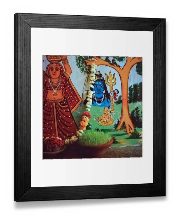 Framed Print : India-Society-People