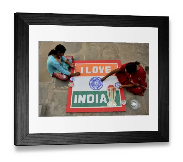 Framed Print : Cricket-Wc2011-Ind-Feature Framed Print : Cricket-Wc2011-Ind-Feature