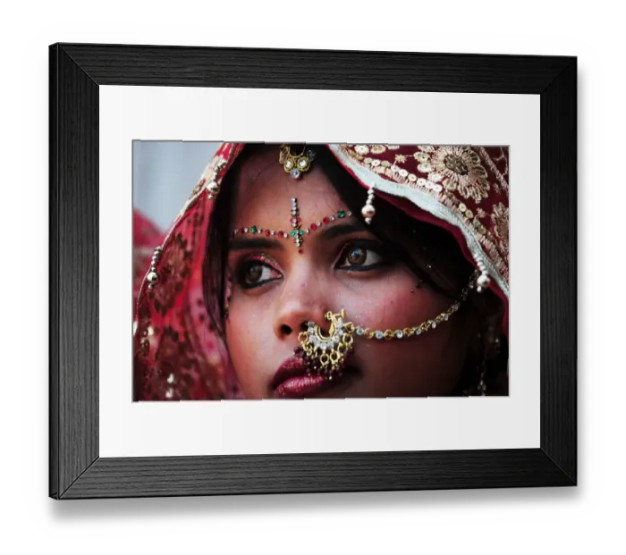 Framed Print : India-Society-Wedding Framed Print : India-Society-Wedding
