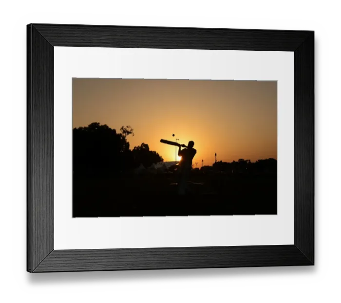 Framed Print : India-Society-Cricket