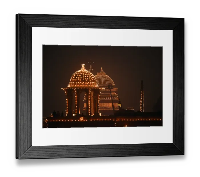 Framed Print : India-Ceremony-Lights Framed Print : India-Ceremony-Lights