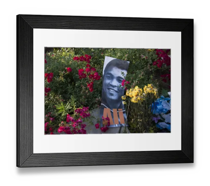 Framed Print : US-BOXING-Muhammad Ali