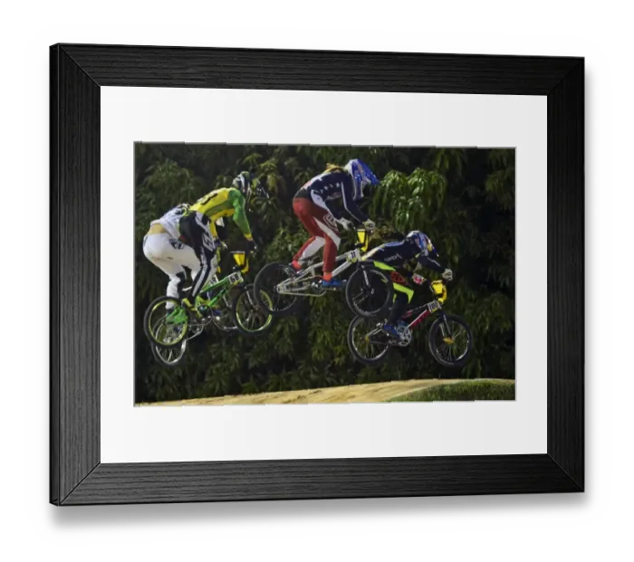 Framed Print : Cycling-Bmx-Colombia-World-Championships